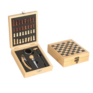 Thiết lập của 4 tre thép không gỉ rượu vang Opener chai Stopper Phụ kiện thiết lập - Product Image 6