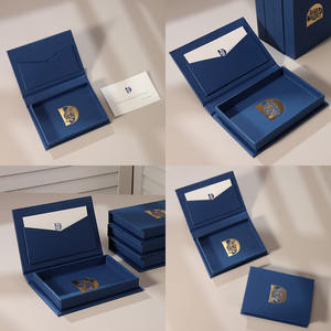 Caja para Joyería Ecológica Reciclable en Forma de Mini Libro con Logotipo Personalizado Estilo Sencillo e Impresión de Logo Único - Product Image 3