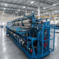 Machine à coudre automatique pour filets de pêche ZRS38-138, pas de 38 mm, haute capacité de production pour la fabrication de filets de pêche