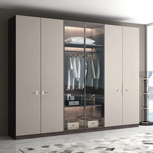 プレミアムカスタマイズ可能なハニカムアルミ製ワードローブ-モダンで耐久性のある自立型寝室家具、環境に優しい10年保証 - Product Image 5