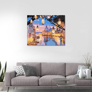 Wholesale 40*50cm <strong>Canvas</strong> <strong>Pictures</strong> <strong>Without</strong> <strong>Frame</strong> <strong>Printed</strong> by Numbers Dropship Animal Subjects Paint by Numbers - Product Image 2