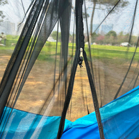 Tragbare Hängematte mit Moskitonetz, Schnellaufbau für Outdoor-Camping