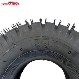 Neumático exterior cuadrado de 3.00-4 pulgadas para motocicleta, kart pequeño de cuatro ruedas - Product Image 4