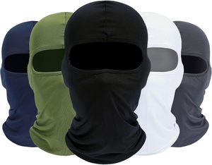 Masque facial en polaire uni unisexe en polyester et élasthanne pour le ski, le vélo et la moto - Product Image 1