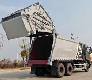 Fabricante Chino de Equipos de Saneamiento, Camión Compactador de Basura de Gran Capacidad, Tracción 6x4, 25 Toneladas, para Gestión de Residuos - Product Image 3