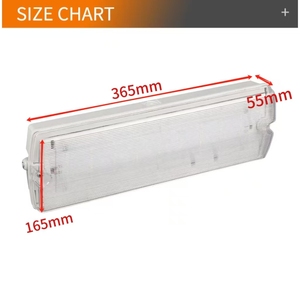 Đèn thoát hiểm LED khẩn cấp chống thấm nước, bán trực tiếp từ nhà máy, đạt chuẩn IP65, lắp tường - Product Image 2