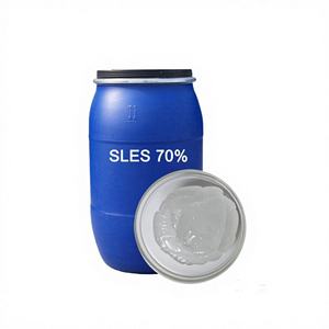 Surfactante Aniónico SLES 70% Lauril Éter Sulfato de Sodio para Champús, Geles de Ducha y Detergentes como Agente Espumante y Agente de Limpieza - Product Image 1