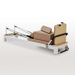 Reformer <span class=keywords><strong>de</strong></span> <span class=keywords><strong>Pilates</strong></span> Comercial <span class=keywords><strong>de</strong></span> Aluminio Edición Esencia para Estudio, Máquina Profesional para Estudio <span class=keywords><strong>de</strong></span> <span class=keywords><strong>Pilates</strong></span> - Product Image 1