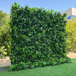 Mur végétal artificiel réaliste de haute qualité au toucher naturel, panneaux muraux de lierre de Virginie, mur de lierre - Product Image 3