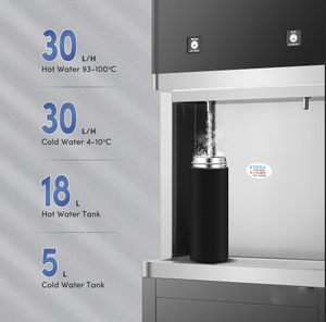 Dispensador de Agua Multitipo de Acero Inoxidable de Bajo Consumo con Agua Caliente y Normal, 2KW de Consumo de Energía, Ahorra Energía y Reduce el Consumo - Product Image 6