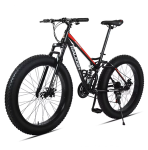 Bicicleta de Nieve <span class=keywords><strong>Lan</strong></span> Ling con Suspensión Trasera Doble, Frenos de Disco, para Hombres Adultos y Estudiantes, Todoterreno, de Velocidad Variable, en Acero de Alto Carbono - Product Image 6