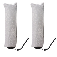 Parapluie pliant manuel classique léger à motif floral - Vente en gros pour cadeaux promotionnels et cadeaux d'entreprise personnalisables