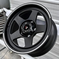 Jantes tout-terrain forgées monobloc VeroX 18-24 pouces 5x114.3 6x135 6x139.7 5 branches noir mat pour Tacoma Wrangler F-150