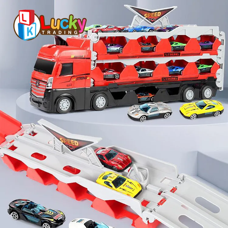 Büyük dönüşümü katlanır kamyon oyuncak çocuk oyuncakları dönüşümü araba 207CM parça depolama dönüşümü oyuncaklar çocuklar için