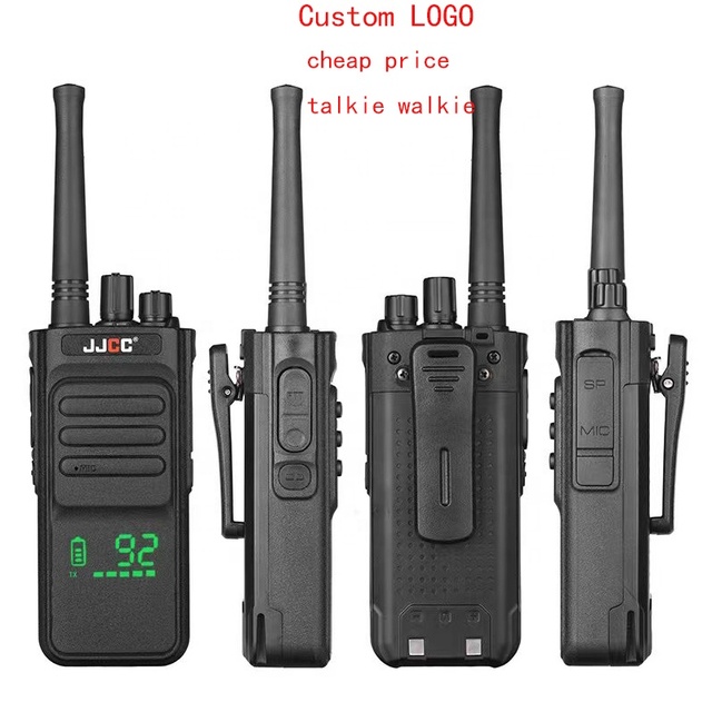 Custom JJCC Wholesale Portable Handy Handheld Wireless Walkie Talkie Two Way Radio Long Distance Range Walkie-talkie