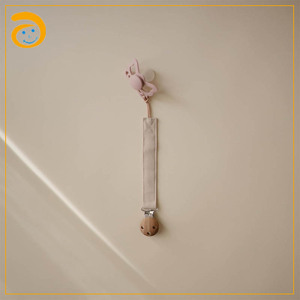 Clip per Ciuccio in Cotone Muslin, Catena <span class=keywords><strong>Portaciuccio</strong></span>, Accessori per l'Alimentazione del Neonato - Product Image 4