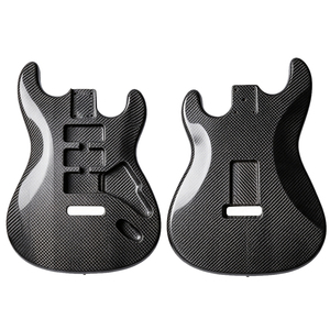 Protection de corps d'instrument en fibre de carbone pure pour <span class=keywords><strong>guitare</strong></span> électrique, <span class=keywords><strong>jazz</strong></span>, acoustique, basse et ukulélé - Product Image 5