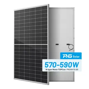 Lớp 1 Thương Hiệu JINKO TRINA JA Năng Lượng Mặt Trời Nửa Di Động Mono 570W 580W 590W Năng Lượng Mặt Trời Bảng Điều Khiển