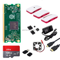 Raspberry Pi 4 4B 1G 2G 4G 8G 3B 3 B + 3B + Plus + cero 2 W CM3 + 16G 32G Lite Original Mini PC computadora SBC COM Placa de desarrollo
