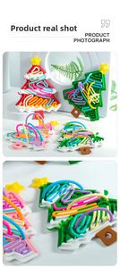 Juguete Sensorial Educativo Navideño para Niños, Tablero Sensorial de Silicona para Aliviar el Estrés, Artículos para el Hogar - Product Image 6