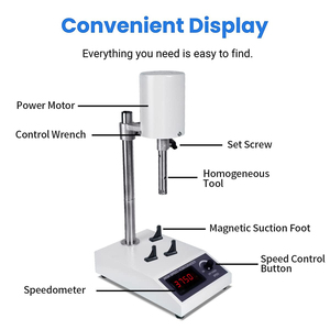 IKEME phòng thí nghiệm tốc độ cao homogenizer phòng thí nghiệm phân tán chất nhũ hóa tổ chức nhũ hóa homogenizer phòng thí nghiệm homogenizer - Product Image 3