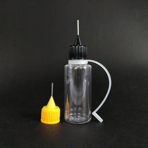 Botella Aplicadora de Plástico PET Transparente de 5ml 10ml 15ml 20ml 30ml con Punta de Aguja, Boquilla de Presión y Tapa a Prueba de Niños para Medicamentos Líquidos - Product Image 2