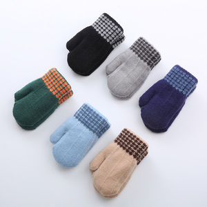 <span class=keywords><strong>Guantes</strong></span> de punto de ganchillo <span class=keywords><strong>Guantes</strong></span> de medio dedo <span class=keywords><strong>Guantes</strong></span> sin dedos tejidos <span class=keywords><strong>a</strong></span> mano - Product Image 3