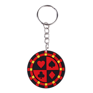 Custom 3D PVC Keychain Embossed Logo Rubber Key <b>Ring</b> for Sports Event Brand Gift Wholesale - Product Image 3