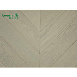 Bùm! Nhà Máy Trung Quốc Thân Thiện Với Môi Thiết Kế Chevron Sàn Gỗ Sàn Gỗ Sàn Tro Đá Màu 100% Gỗ Thật Sàn - Product Image 5