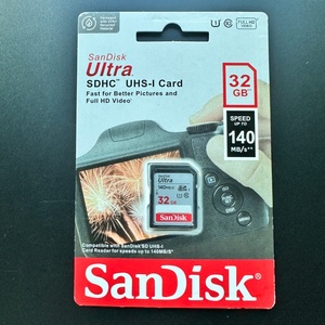 Tarjeta de Memoria SD Ultra SanDisk de 64 GB, 140 MB/s, C10, U1, SDSDUNB-064G-GN6IN C10 para Cámara IP y Navegación - Product Image 1