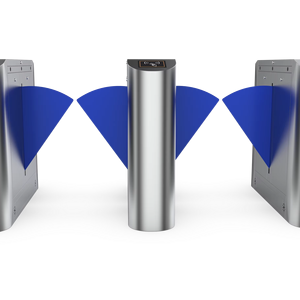 Người đi bộ truy cập cổng máy ba con lăn Swing cổng quẹt thẻ nhận dạng khuôn mặt cánh cổng cộng đồng kiểm soát truy cập tham dự - Product Image 3