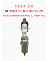 Vente en gros de bougies d'allumage NGK d'origine 2756 BKR6E-11 en alliage de nickel pour Suzuki Swift Honda Mazda 2 Nissan Tiida 1.5L 1.6L moteur essence