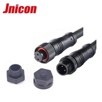 Résistant aux intempéries M12 IP68 12V 24V 48V Câble de connecteur d'alimentation étanche Connecteur M12