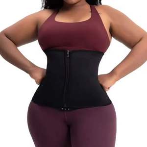 Women <b>Tummy</b> <b>Control</b> Waist Slimming Belt Weight Loss Waist Trainer Body Shaper <b>Corset</b> Belly Sheath Shapewear Compression Girdle - Product Image 3