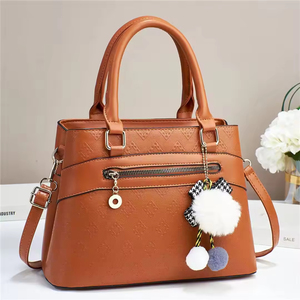 Nuevo Bolso de Mano para Mujer, Bolso de PU de Alta Gama, Moderno, Casual, Ecológico, Bolso de Hombro con Colgante Verde - Product Image 6