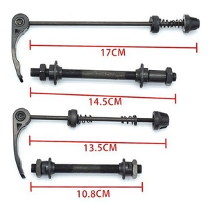 Axe creux à dégagement rapide pour vélos 17 cm 14,5 cm 13,5 cm 10,8 cm – Accessoires de moyeux avant et arrière pour VTT - Product Image 1
