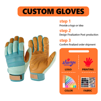 Gants de sécurité universels en peau de chèvre, doux et confortables, légers, respirants, résistants à l'usure, antidérapants, avec fonction tactile