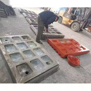 Высокое качество для Sandvik для метсо, запасные части для дробилок, Заводская подгонка, Mn18Cr2 Mn13Cr2, каменная Щековая пластина, литая Щековая пластина - Product Image 4