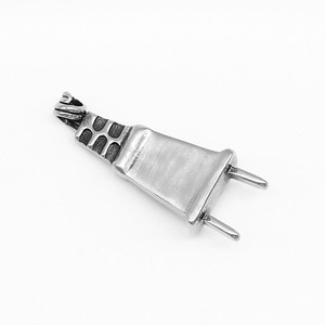 Yunnique – collier avec pendentif en forme de crâne punk en acier inoxydable pour hommes, design géométrique, forme de squelette, bijoux à la mode - Product Image 2
