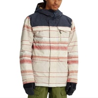 Ensemble de Combinaison de Ski Unisexe pour Femmes et Hommes, Grande Taille, Respirant, Coupe-Vent, Imperméable, Veste à Fermeture Éclair, Pantalon à Bretelles, Isolé pour l'Hiver