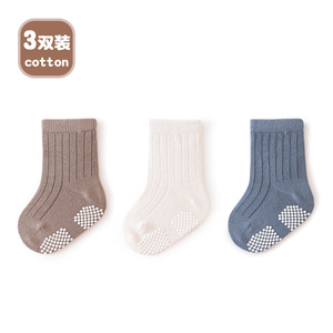 Calzini antiscivolo 3d bambino 1-3 anni antiscivolo per bambini calze per bambini antiscivolo calzini bambino con impugnatura - Product Image 6