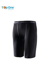 TopOne, mallas deportivas de poliéster para hombre, mallas de compresión de entrenamiento para correr, de alta elasticidad Fitness, pantalón Base de secado rápido - Product Image 6
