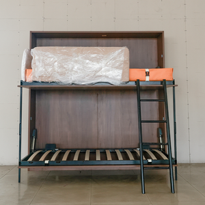 Индивидуальные современные компактные одноразмерные Складные Настенные кровати, чердак, скрытые двухъярусные кровати - Product Image 5