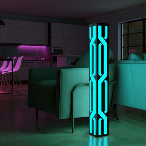 Nordic Modern Building Art Dekorative Raum atmosphäre Licht Fern gesteuerte LED RGB Smart Stand Stehle uchte - Product Image 2