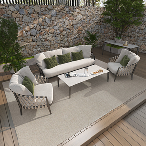 Mobilier de jardin Fulin de haute qualité mobilier d'extérieur d'<span class=keywords><strong>occasion</strong></span> ensemble de canapés en <span class=keywords><strong>rotin</strong></span> pour hôtel - Product Image 4