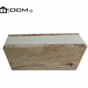 Prefabricated House Building Lightweight Precast Concrete OSB PIR Sandwich Wall Panels