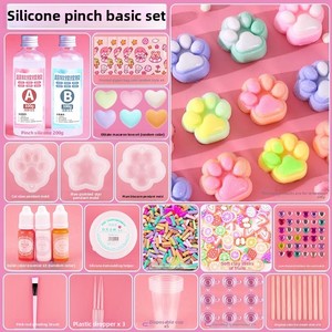 DIY Set of Silicone Pinch Mold and Decompression Cat Claw Handmade <b>Toys</b> for Girls for Pinch and Squeeze Fun! - Product Image 3