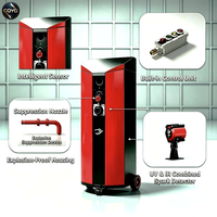 Robot intelligent Leiniao de suppression d'explosion, mobile, flexible et à protection active, pour l'inspection industrielle à haut risque et la collecte de poussières
