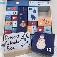 Calendrier de l'avent de Noël 2024, boîtes de l'avent pour enfants, boîte aveugle Popmart
