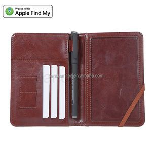 Etui de passeport certifié MFI avec chargement <span class=keywords><strong>MagSafe</strong></span>, suivi global, design classique et minimaliste pour voyage/usage quotidien - Product Image 3